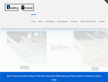 Tablet Screenshot of deckingaround.com